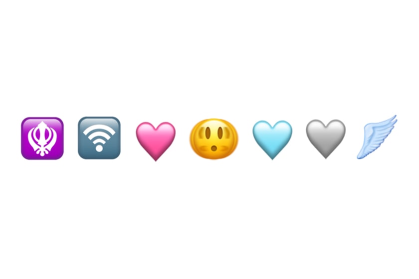 Emoji 15 World Emoji Day light-blue pink-heart shaking-face pushing-hand