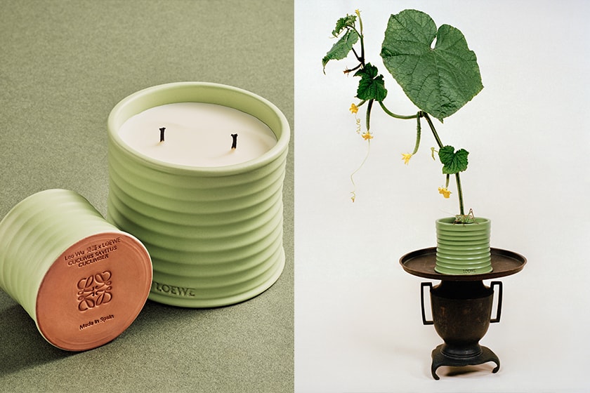 LOEWE Cucumber Scented Candle Home Scents collection