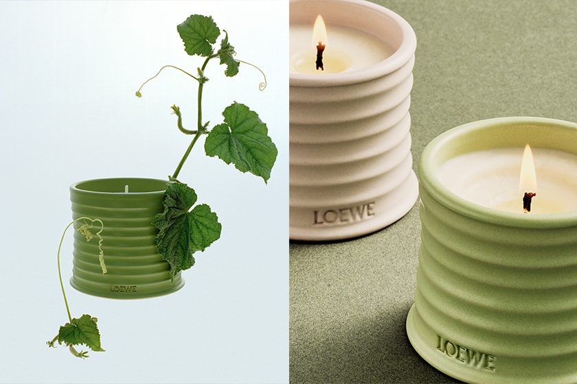 LOEWE Cucumber Scented Candle Home Scents collection