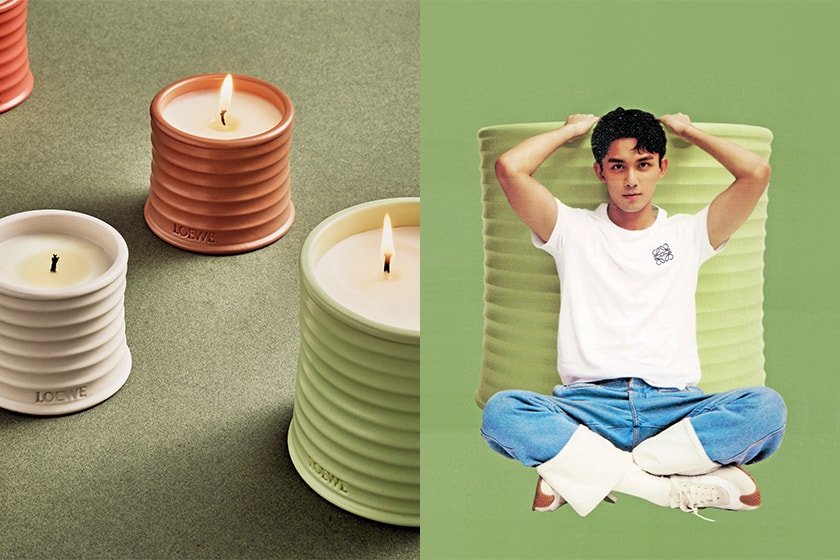 LOEWE Cucumber Scented Candle Home Scents collection
