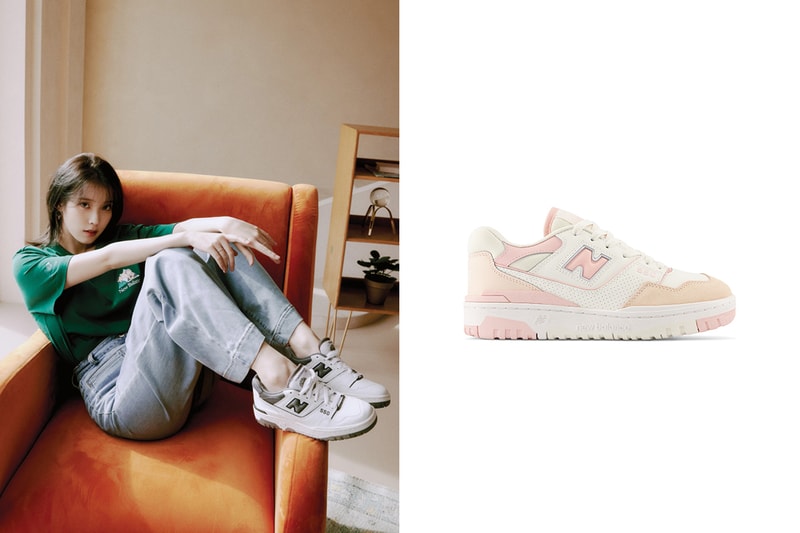 new balance bb550 sneakers iu pink limited color