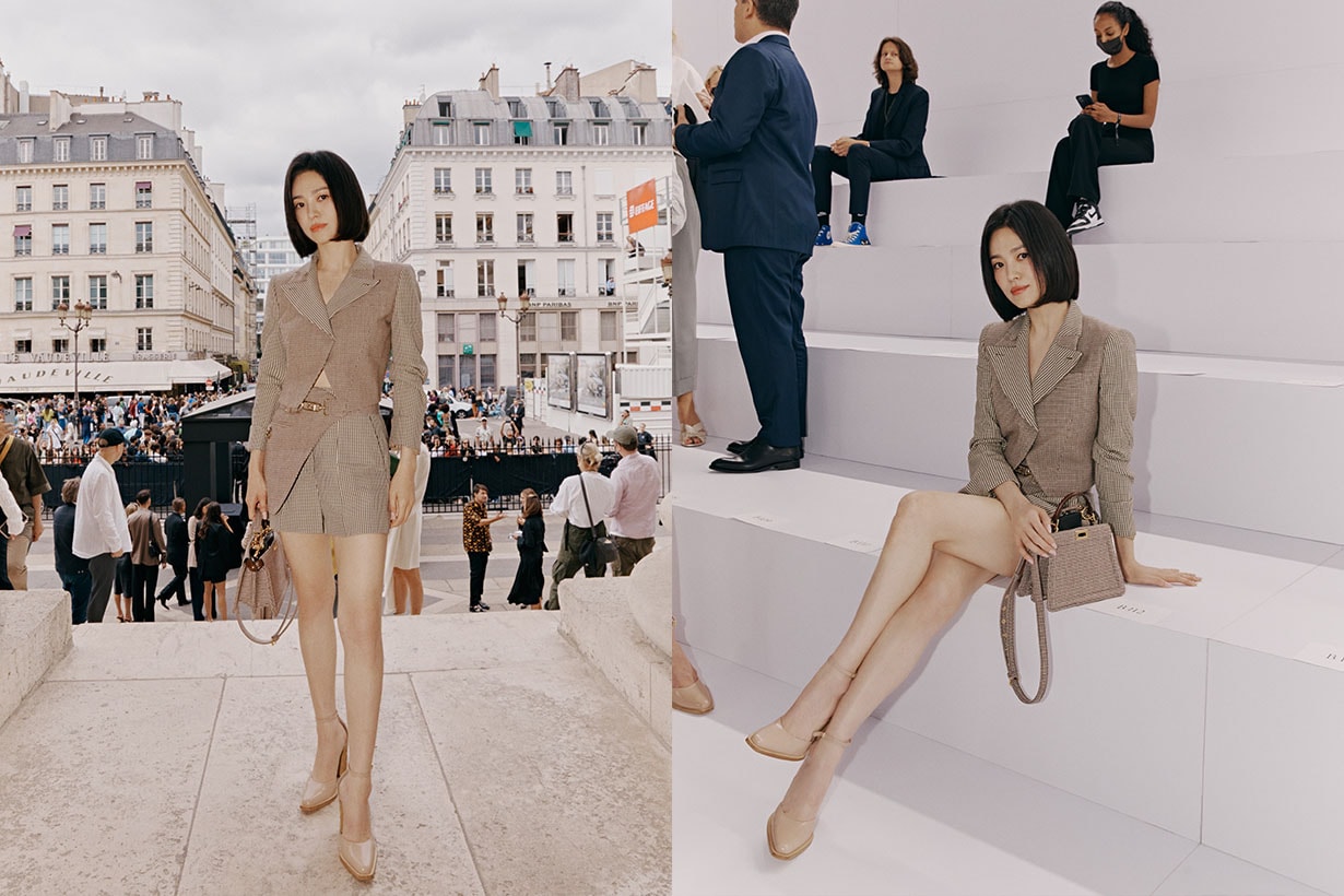 Song Hye-gyo Fendi 2022FW Haute Couture Fashion Week