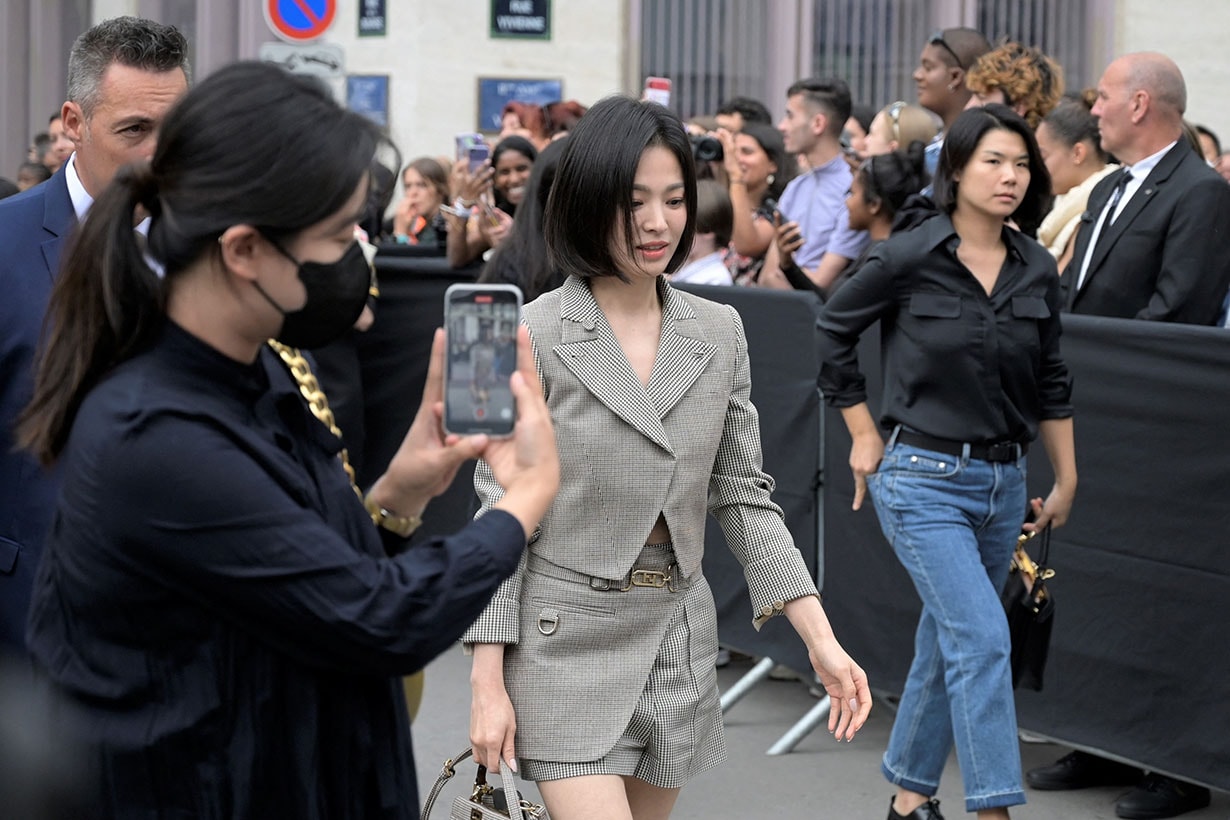 Song Hye-gyo Fendi 2022FW Haute Couture Fashion Week