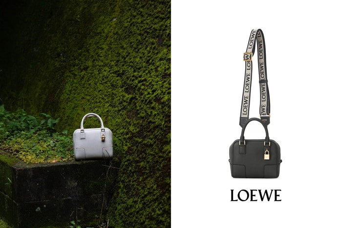 LOEWE 家族可愛新成員:Amazona 16 Square +提花粗肩帶怎能不愛?