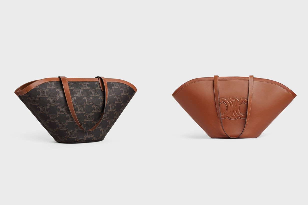 CELINE CUIR TRIOMPHE CABAS handbags