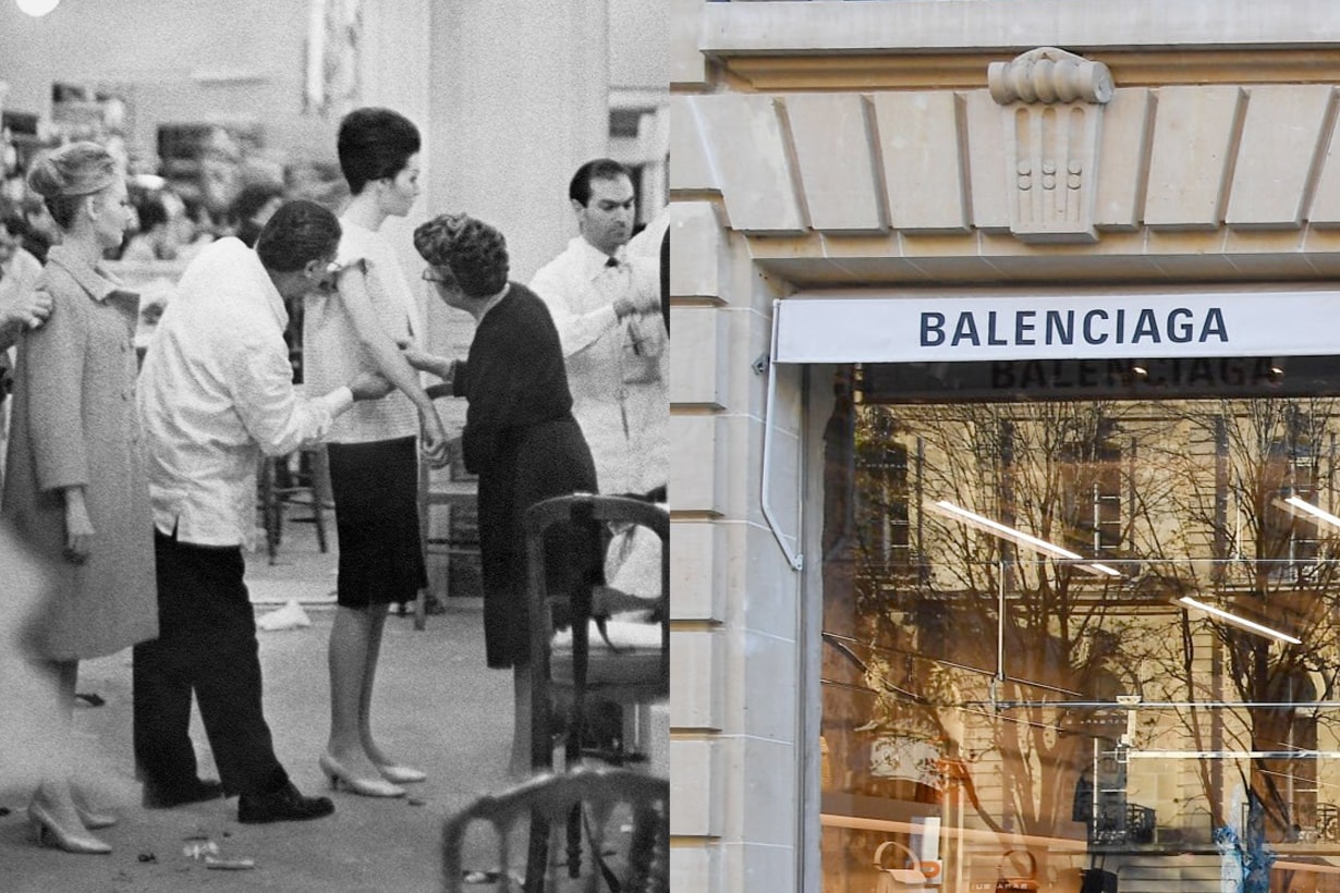 balenciaga haute couture store open see now buy 10 Avenue George V july 6th