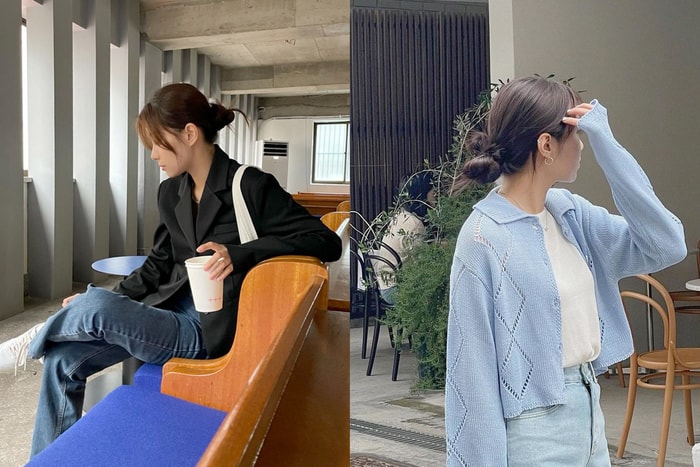 日本女生の一個步驟低髮髻:上手之後,真的幾秒鐘就能完成!