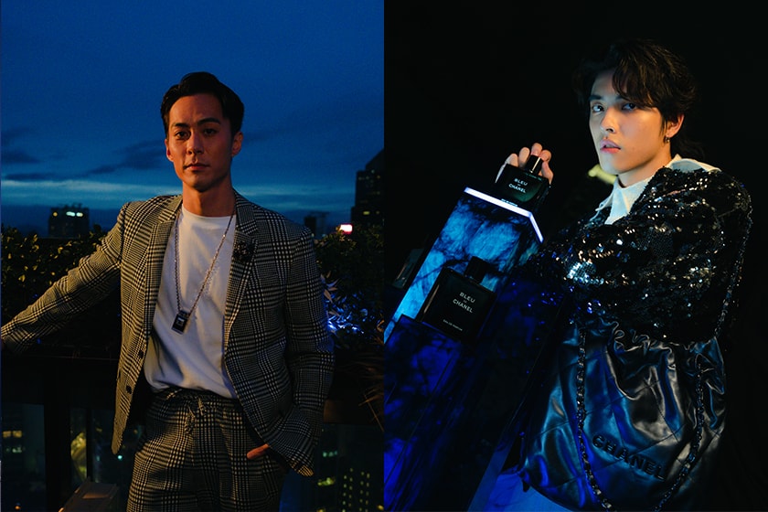 Chanel Bleu de chanel 朱鑑然 Kevin(左)、范麒智 Kenji(右)