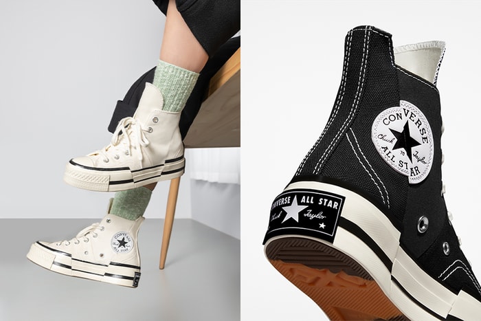 分裂的美學：Converse 以解構主義帶來具質感的 Chuck 70 Plus 厚底波鞋！