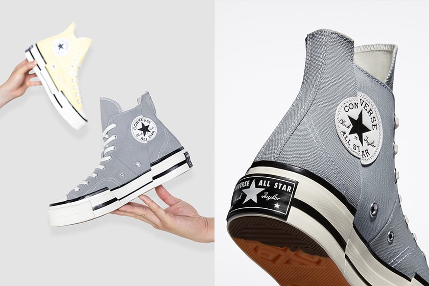 Converse merged deconstruction in latest Chuck 70 Plus collection