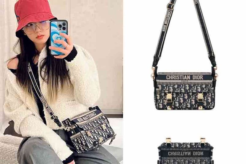 Diorcamp bag on Jisoo BoA