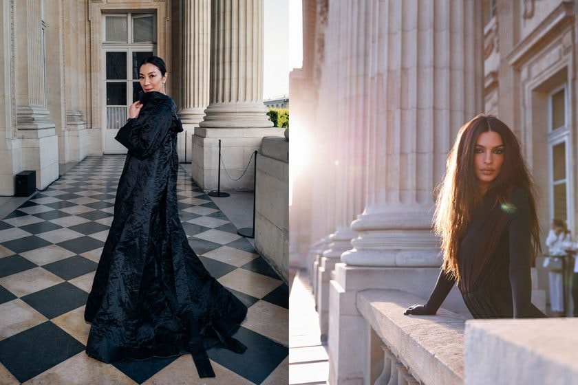 kim nicole balenciaga dua lipa couture after party indise paris