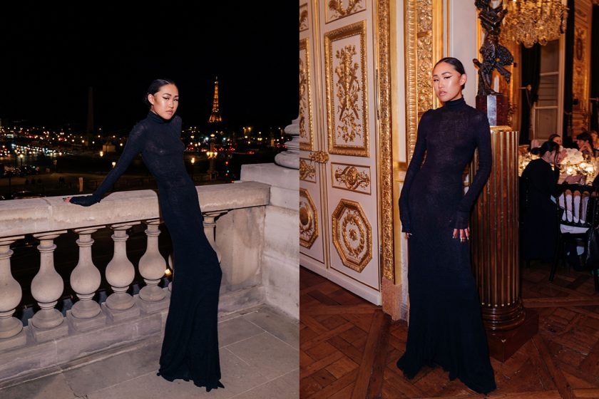kim nicole balenciaga dua lipa couture after party indise paris