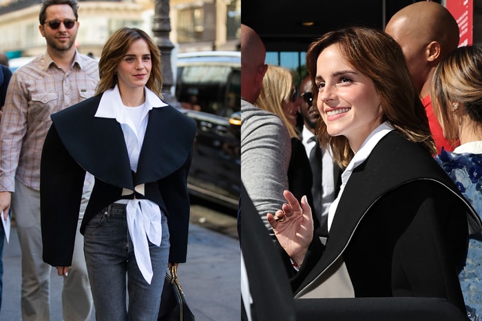 時裝週稀客：馬丁鞋 + 牛仔褲配高訂，有一種魅力是 Emma Watson！