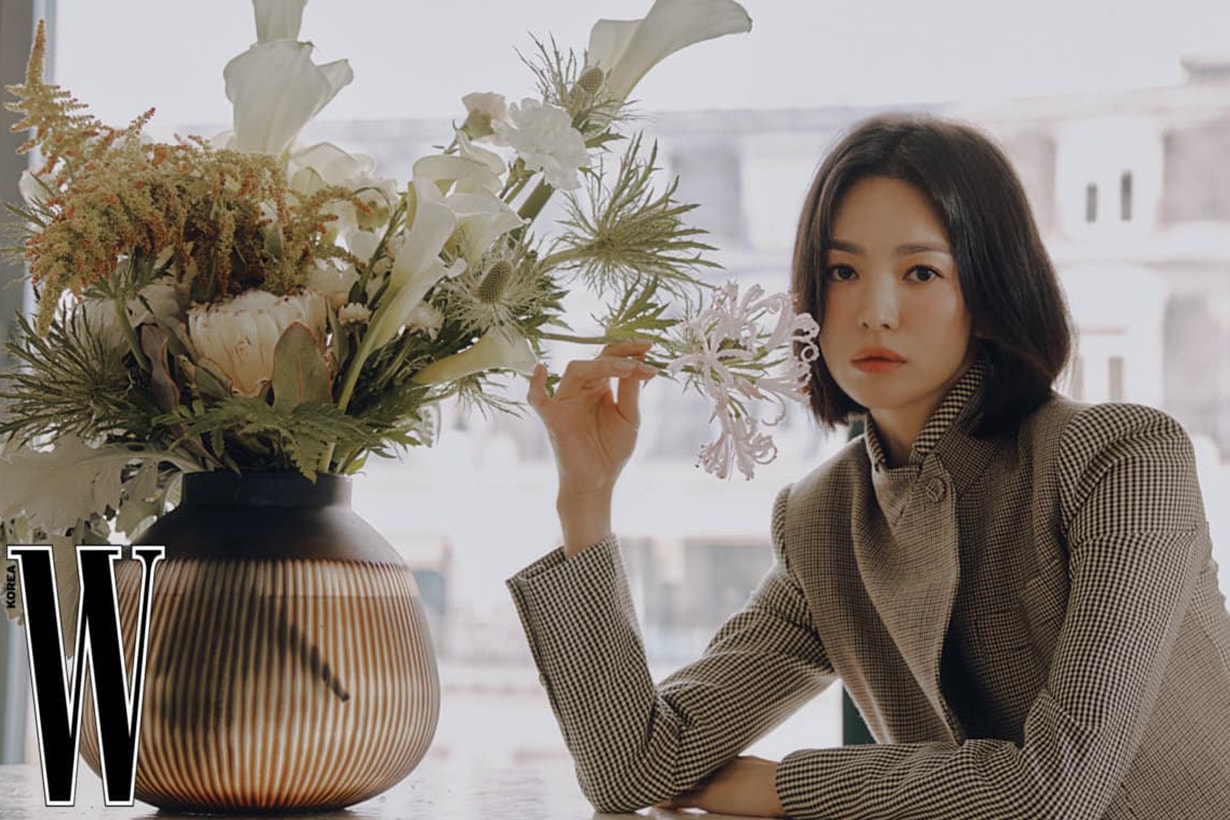 song hye kyo W Magazine Korea fendi 