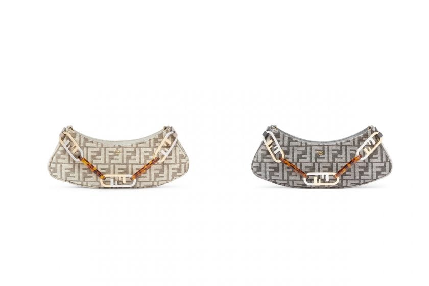 Fendi O'Clock Swing Zip Handbag 2022 Fall