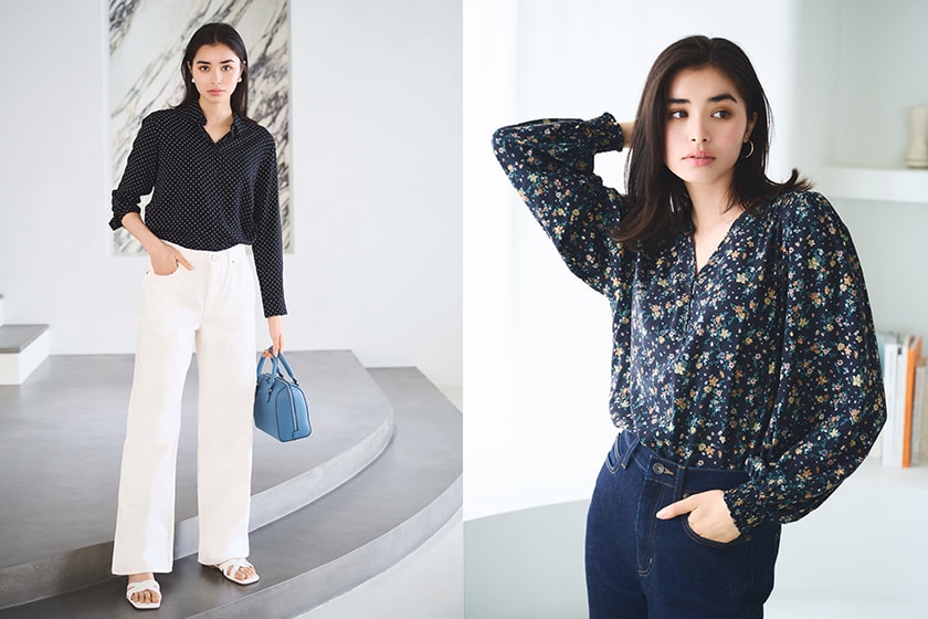 uniqlo-blouse-styling-tips