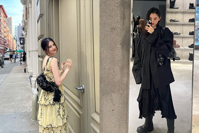 從機場到紐約街頭,韓韶禧多套甜美與型格兼備的 Balenciaga 造型成焦點!