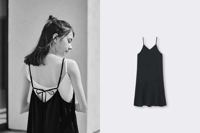 出遊也要時髦+:GU 緞面魚尾連身裙,2 個原因必買不可!