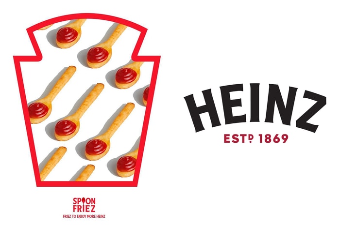 天生一對：Heinz 推出限定湯匙造型薯條「Heinz Spoon Friez」，蘸醬再也不用煩惱！