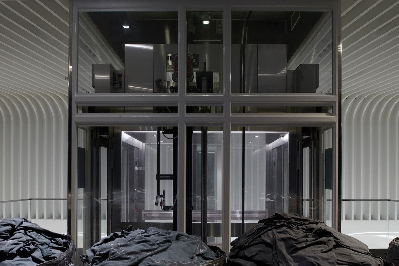 yeezy gap kanye west times square flagship store nyc engineered by balenciaga 