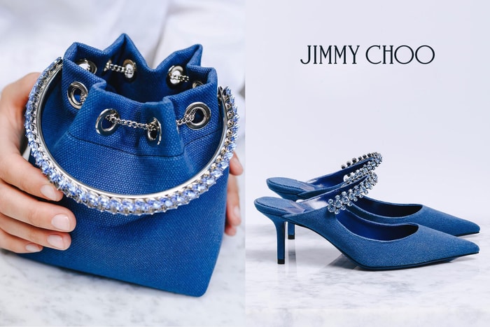 當 Jimmy Choo 遇上  BUAISOU，層層藍染渲出歲月沉澱的奢華質感！