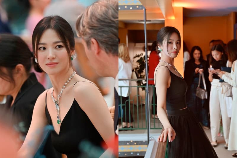 song hye kyo chaumet ambassador paris event Ondes & Mervielles photos jewelry