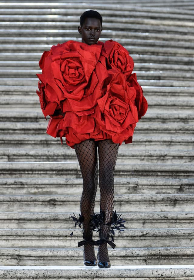 valentino rome haute couture look details Pierpaolo Piccioli