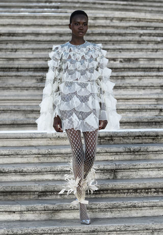 valentino rome haute couture look details Pierpaolo Piccioli