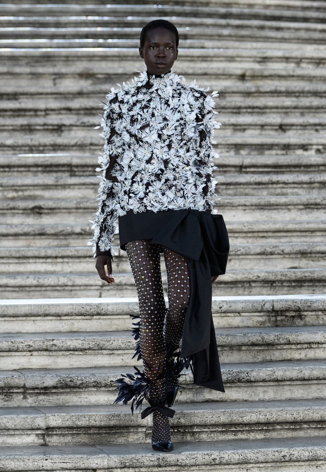 valentino rome haute couture look details Pierpaolo Piccioli