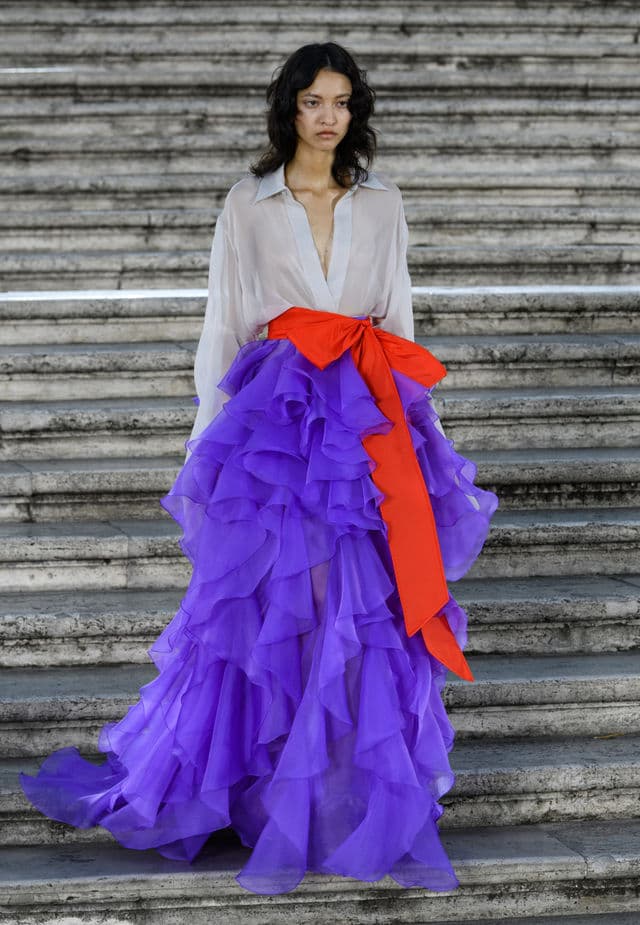 valentino rome haute couture look details Pierpaolo Piccioli