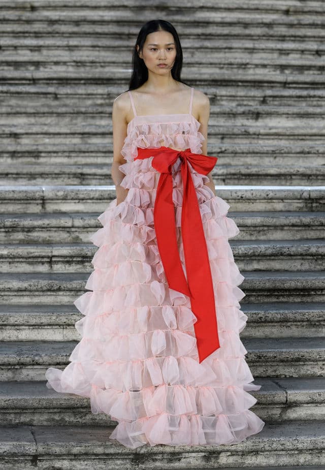 valentino rome haute couture look details Pierpaolo Piccioli