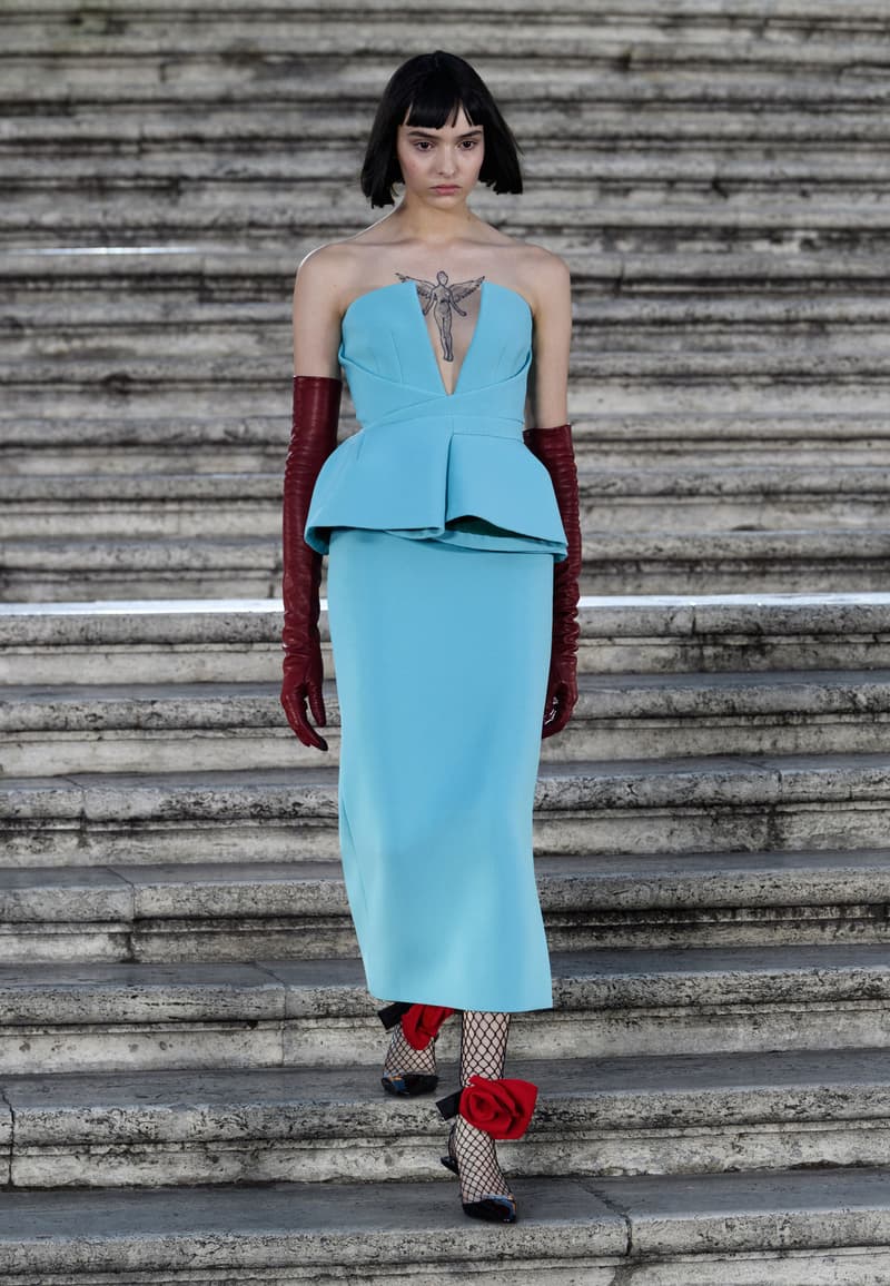 valentino rome haute couture look details Pierpaolo Piccioli