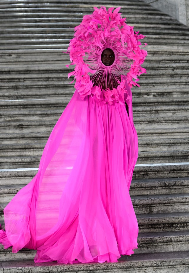 valentino rome haute couture look details Pierpaolo Piccioli