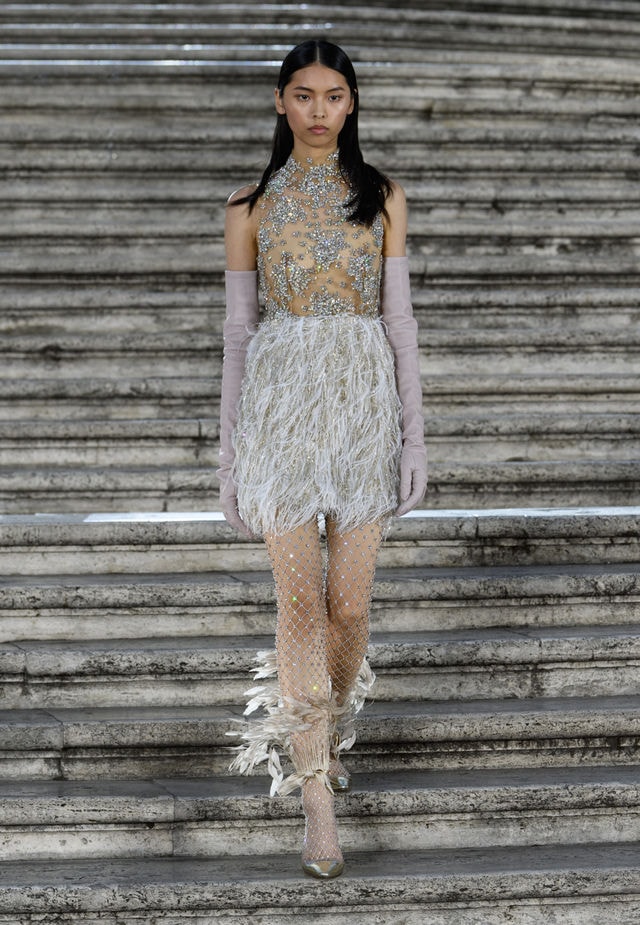 valentino rome haute couture look details Pierpaolo Piccioli