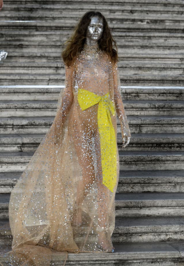 valentino rome haute couture look details Pierpaolo Piccioli