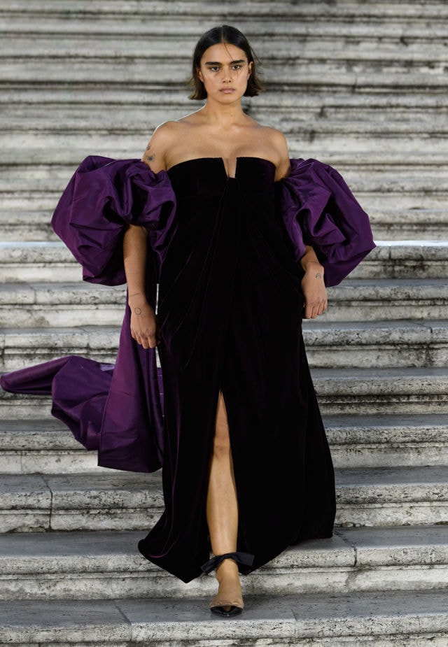 valentino rome haute couture look details Pierpaolo Piccioli