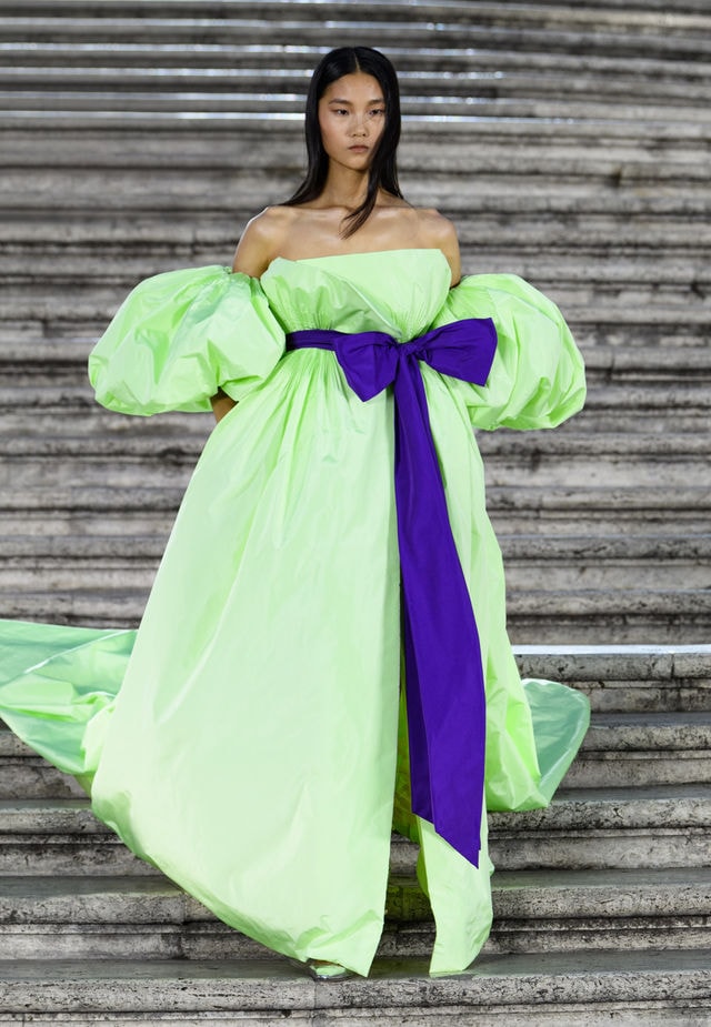 valentino rome haute couture look details Pierpaolo Piccioli