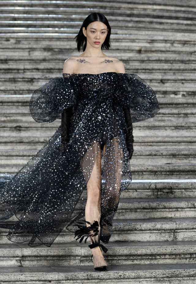 valentino rome haute couture look details Pierpaolo Piccioli