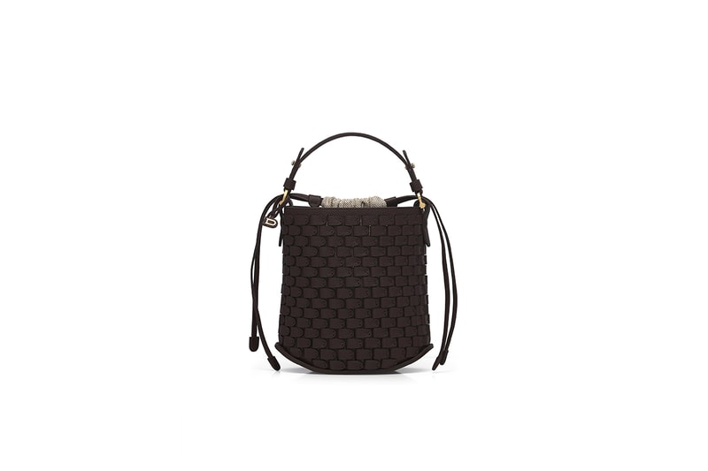 Delvaux Pin Mini Bucket Canvas Natural Taurillon Soft 2022 handbags 