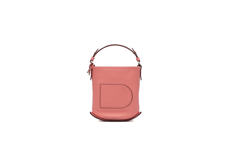 Delvaux Pin Mini Bucket Canvas Natural Taurillon Soft 2022 handbags