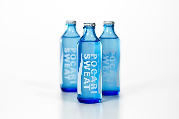 具質感的運動飲料:寶礦力 Pocari Sweat 的全新玻璃瓶包裝還藏有暖心意義?