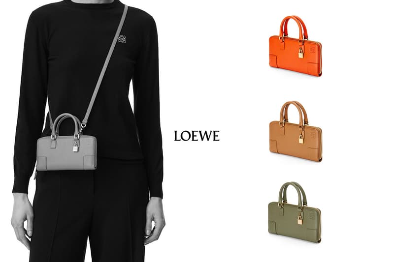 LOEWE Amazona Pouch in nappa calfskin handbags wallets