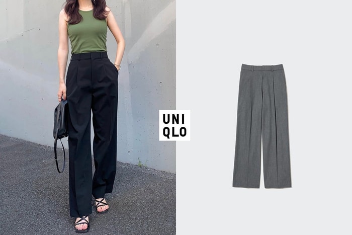 腿長又時髦：UNIQLO 全新系列，藏了一條大受好評的打褶寬褲！