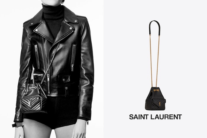 剛好能裝下可愛,Saint Laurent 將 Joe 背包變成小巧玲瓏的迷你水桶袋!