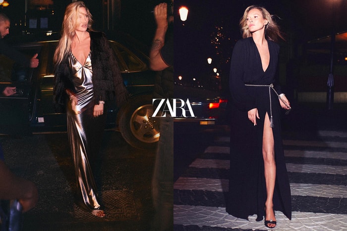 最新形象照：Kate Moss 穿上 ZARA，宛如電影畫面的高級感！