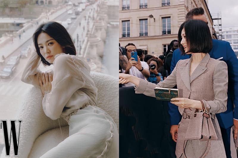 song hye kyo W Magazine Korea fendi