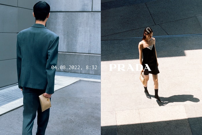 閃閃惹人愛:Prada 七夕系列,將 Re-Edition 2005、髮飾灑上金粉!