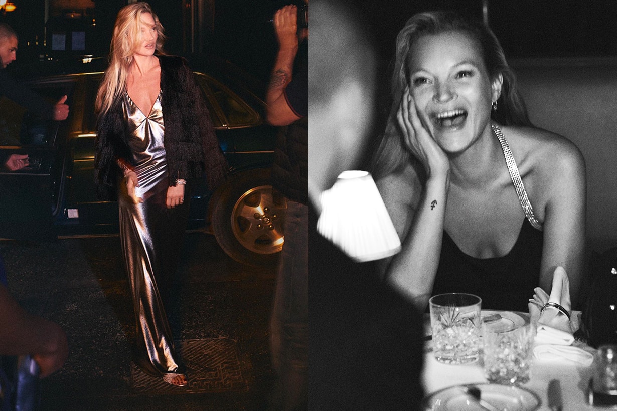 Kate Moss ZARA INTO THE NIGHT 2022 collection