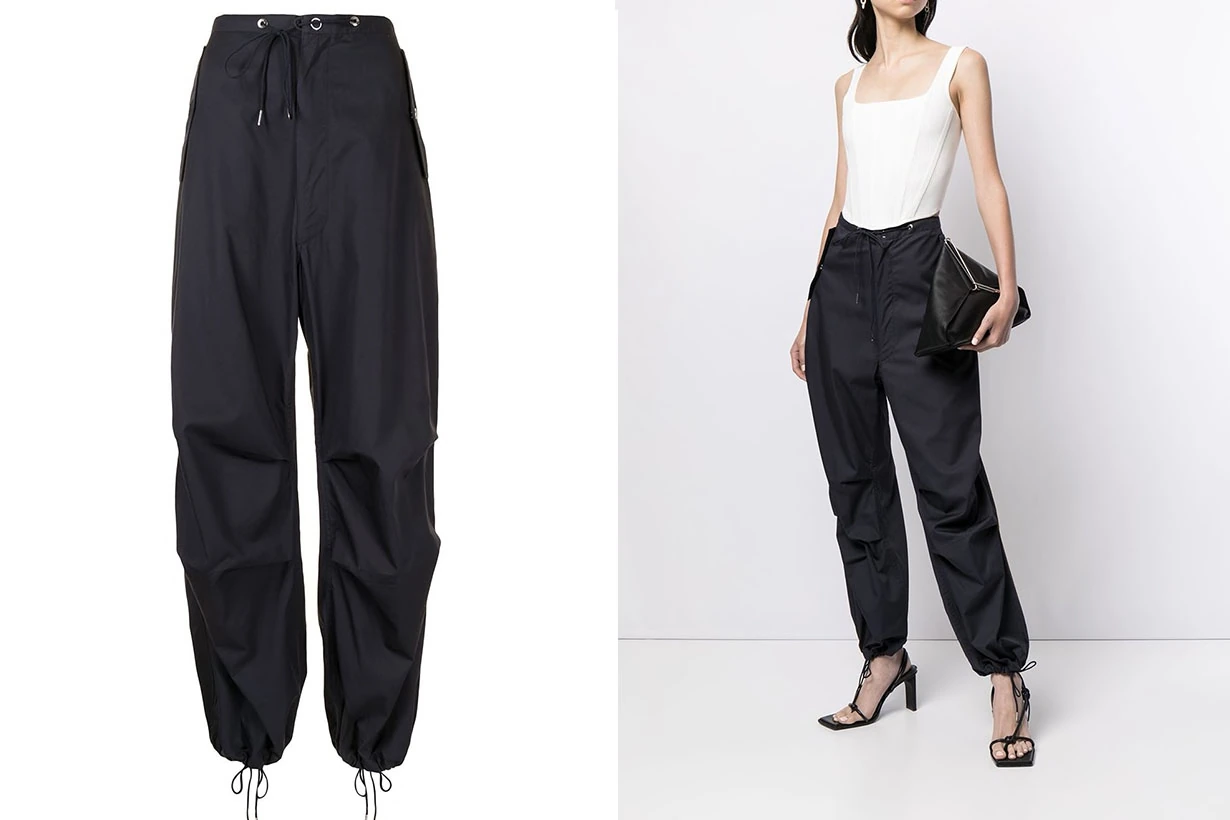 Y2K Parachute Pants Bella Hadid Hailey Bieber